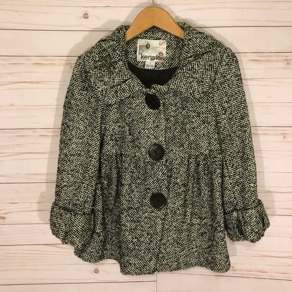 Kensie Jackets & Blazers - Kensie Tweed Coat